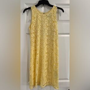Ronni Nicole Light Yellow Dress